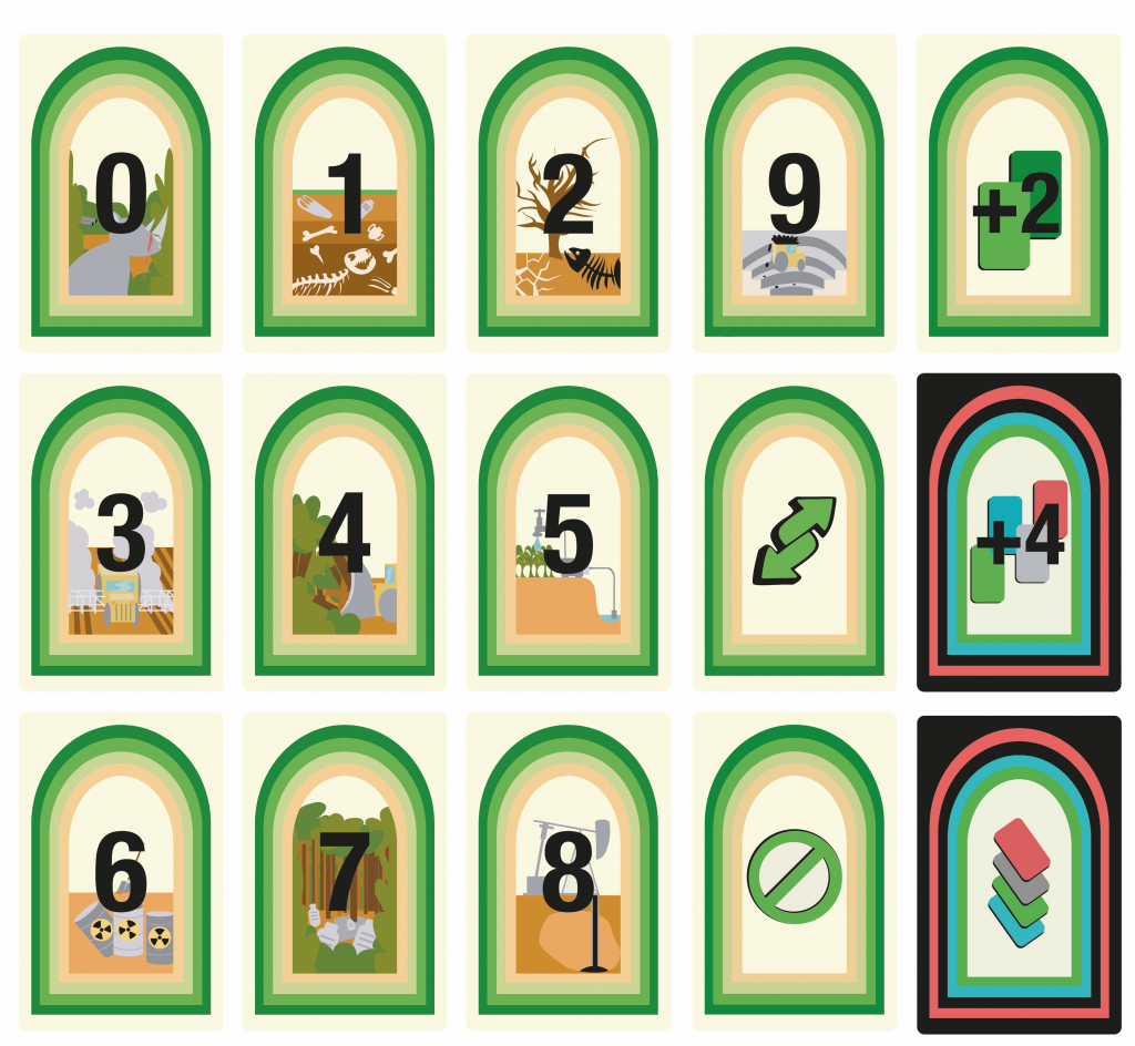 custom playing cards jeu de cartes personnalisé thème de la terre